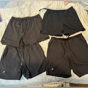 4 pairs of men’s Fabletics shorts